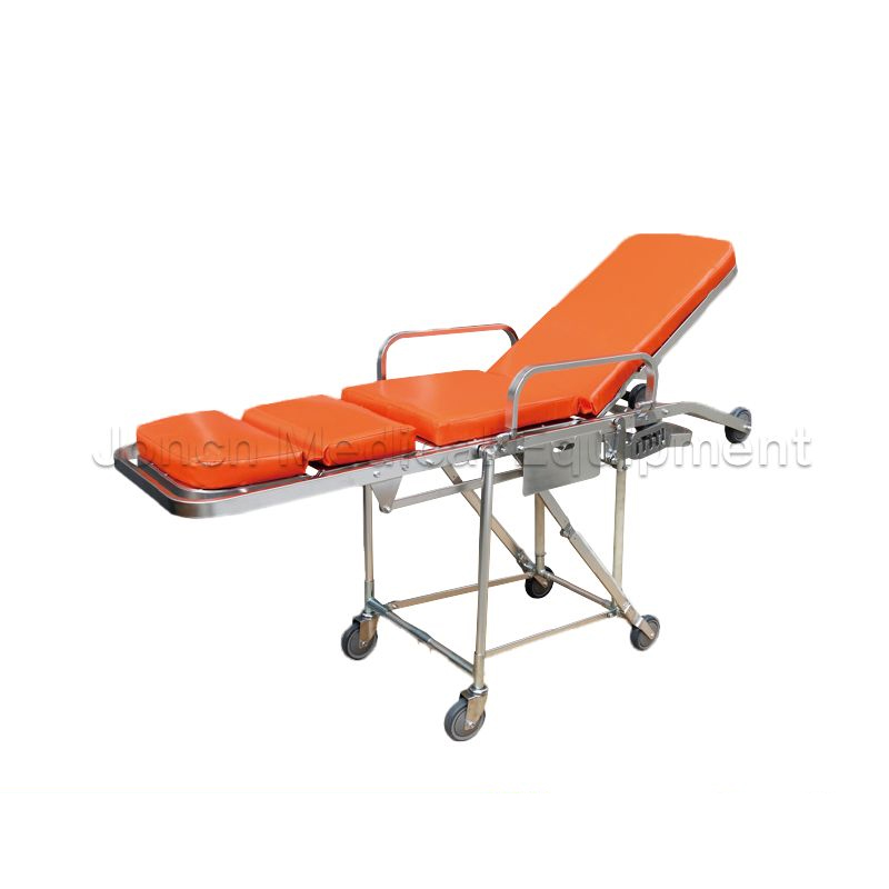 ST200025 Folding Aluminum Alloy Ambulance Wheelchair Stretcher