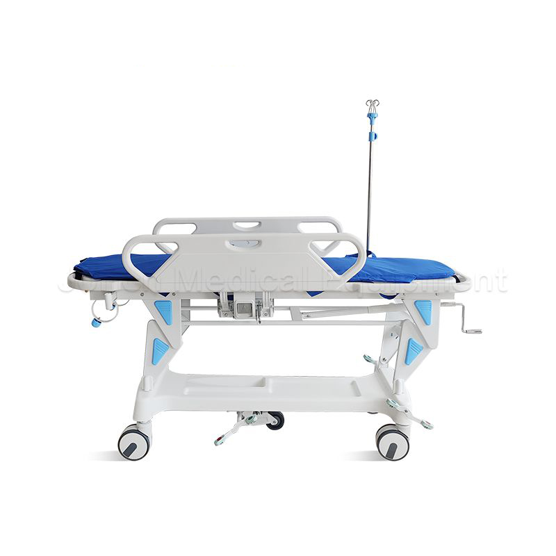 PT200003 ABS Material Manual Emergency Patient Transfer Trolley