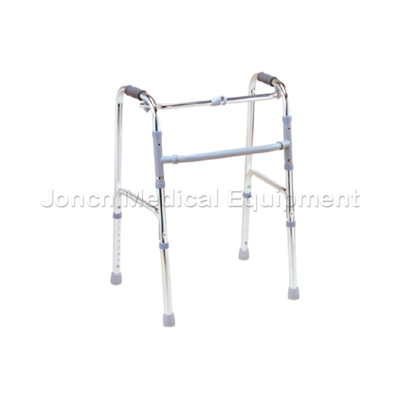 RL205001 Height Adjustable Foldable Aluminum Rollator Walker For Rehabilitation and Walking Support