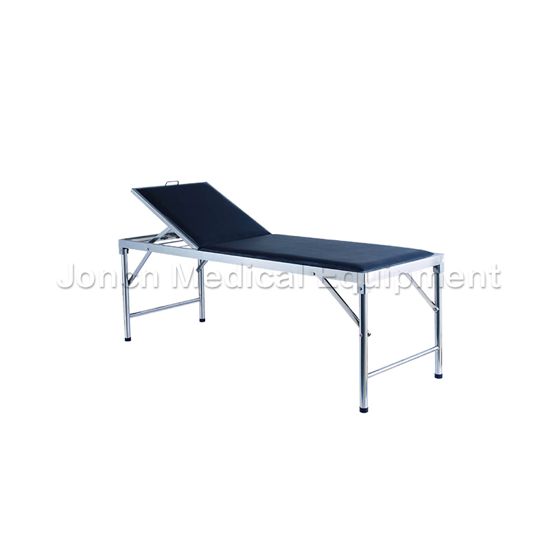 C01 Comfortable Metal Blue Medical Examination Beds and Checking Bed For Hospital, Clinic, Patients