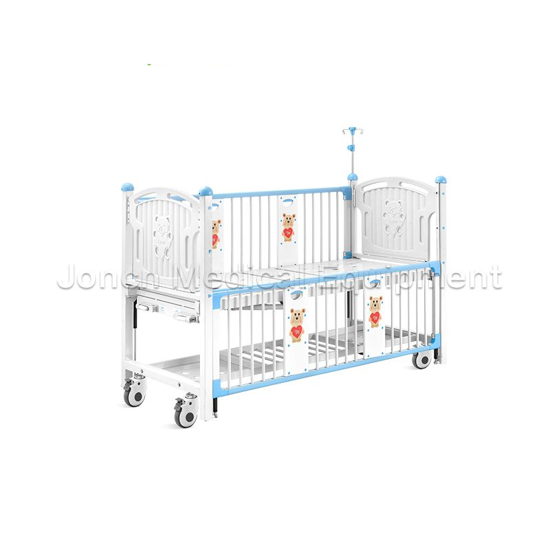 CD180001 Manual Controlled Multi-Functional Baby Nursing Bed with Guardrails