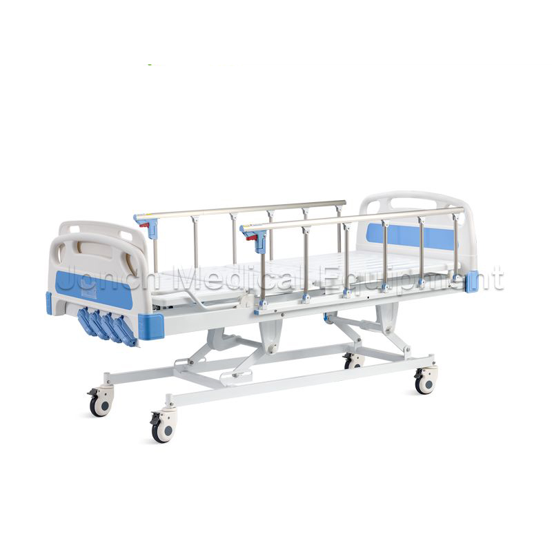 MD200001 5-Functional 4 Cranks Manual Nursing Bed