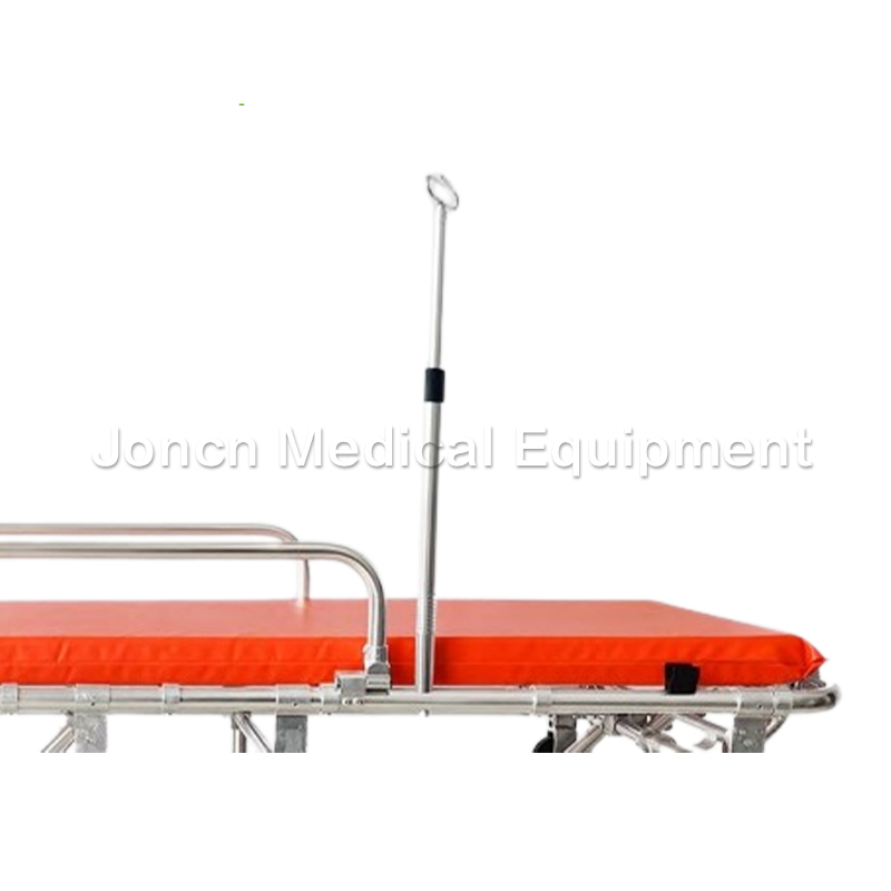 ST200023 First-aid Medical Collapsible Aluminum Alloy Ambulance Stretcher with Wheel