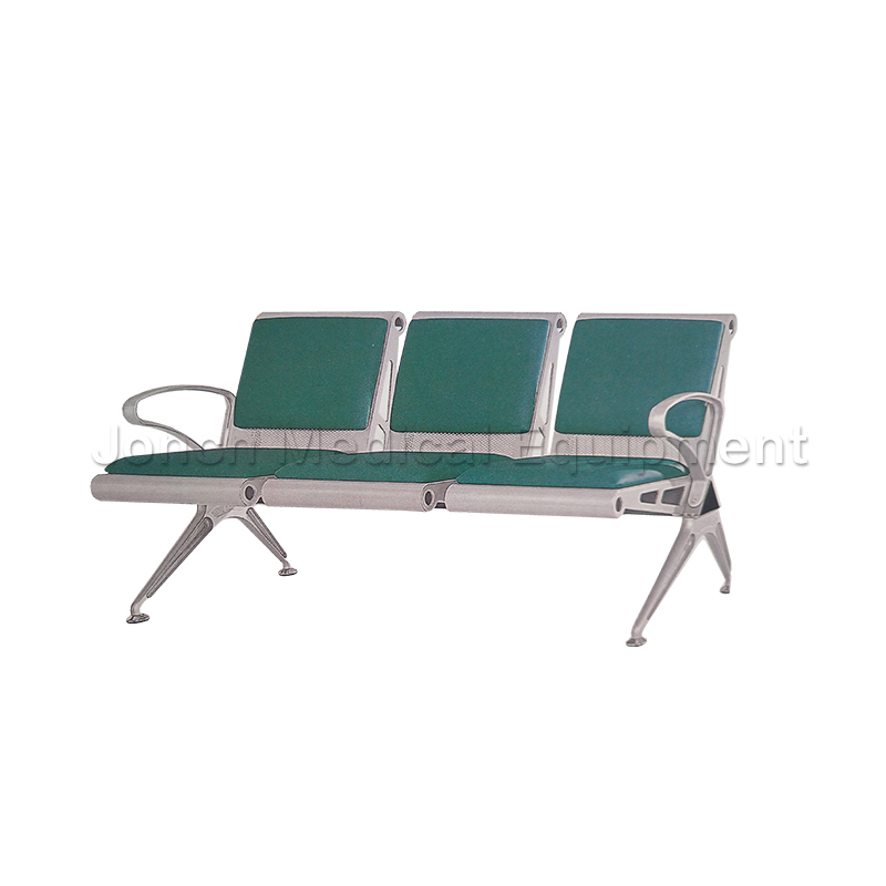 3 Seater Public Hospital Clinic Room Waiting Chairs