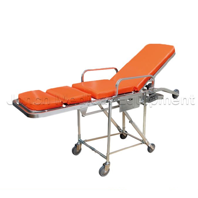 ST200025 Folding Aluminum Alloy Ambulance Wheelchair Stretcher