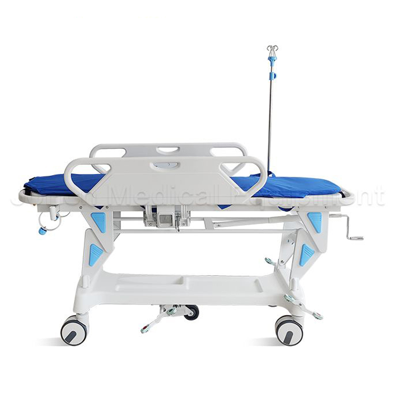 PT200003 ABS Material Manual Emergency Patient Transfer Trolley