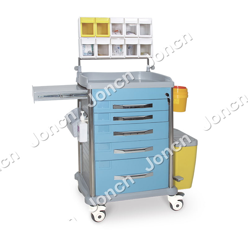 AT-650J26S Mobile Clinic Patient Care Medication Equipment Medicine Anesthesia Cart Hospital Trolley