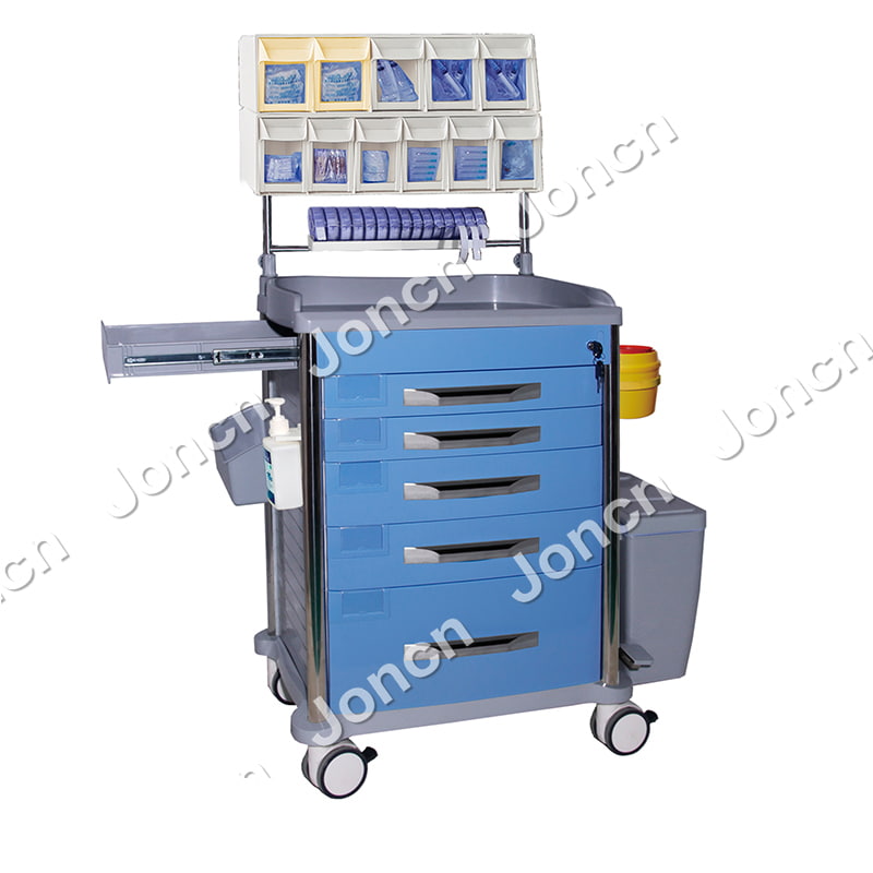 AT-650J26S Mobile Clinic Patient Care Medication Equipment Medicine Anesthesia Cart Hospital Trolley