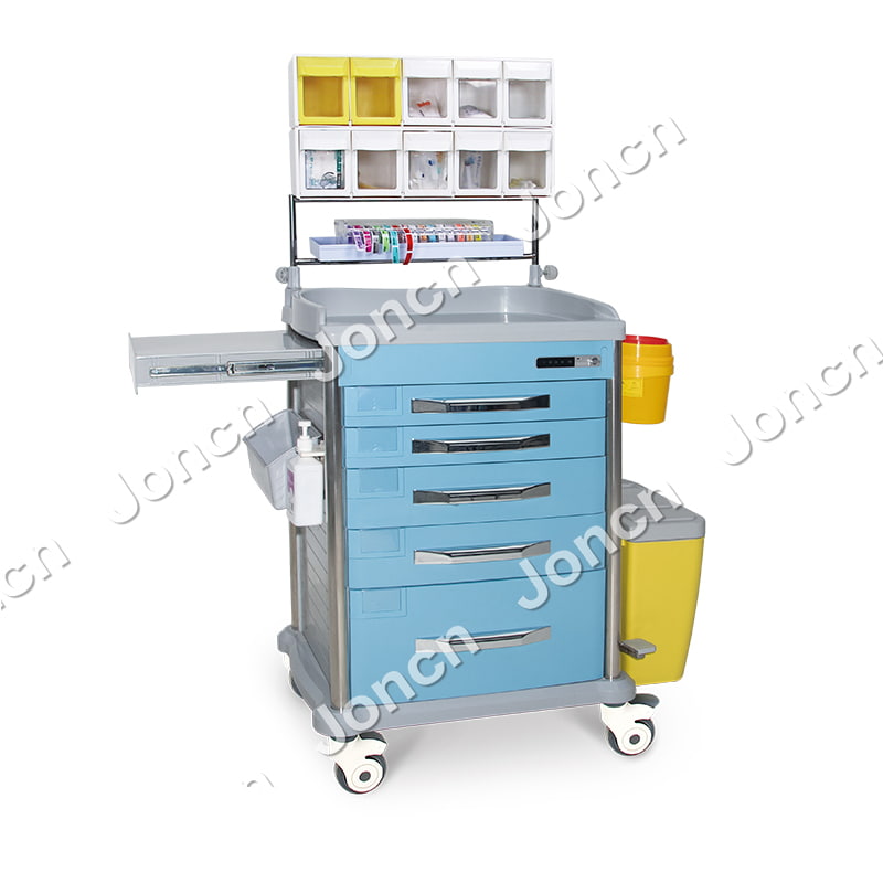 AT-650J26S Mobile Clinic Patient Care Medication Equipment Medicine Anesthesia Cart Hospital Trolley