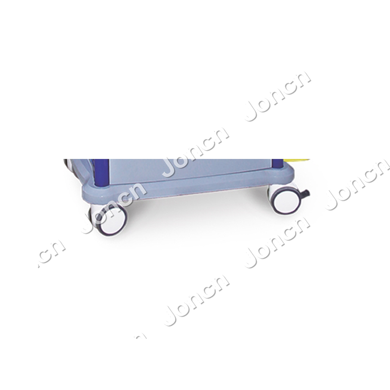 E-WT-750J77B Hospital High-Quality Medical Wireless Nursing Trolley with Drawers