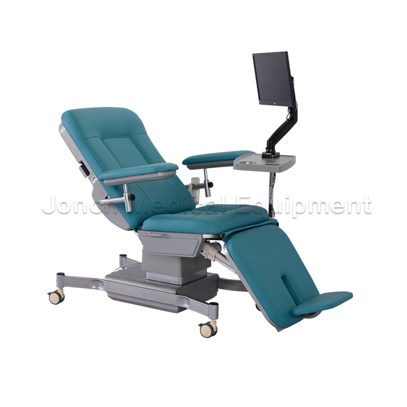 DC188006 Medical Equipment Hospital Furniture Donor Electric Blood Collection Dialysis Chair with CPR Function