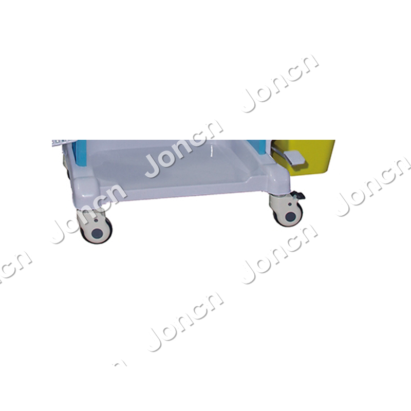 E-NT-78023D6 Wireless Nursing Cart with Pole and Drawer