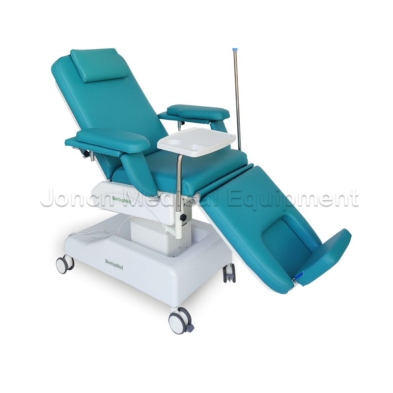 DC188010 Professional Medical Exam Equipment Three Function Adjustable Electric Patient Dialysis Chair