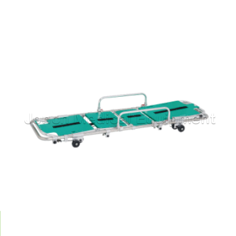 ST200026 Aluminum Alloy Ambulance Stretcher Trolley Auto Loading Emergency Stretcher for Ambulance Car