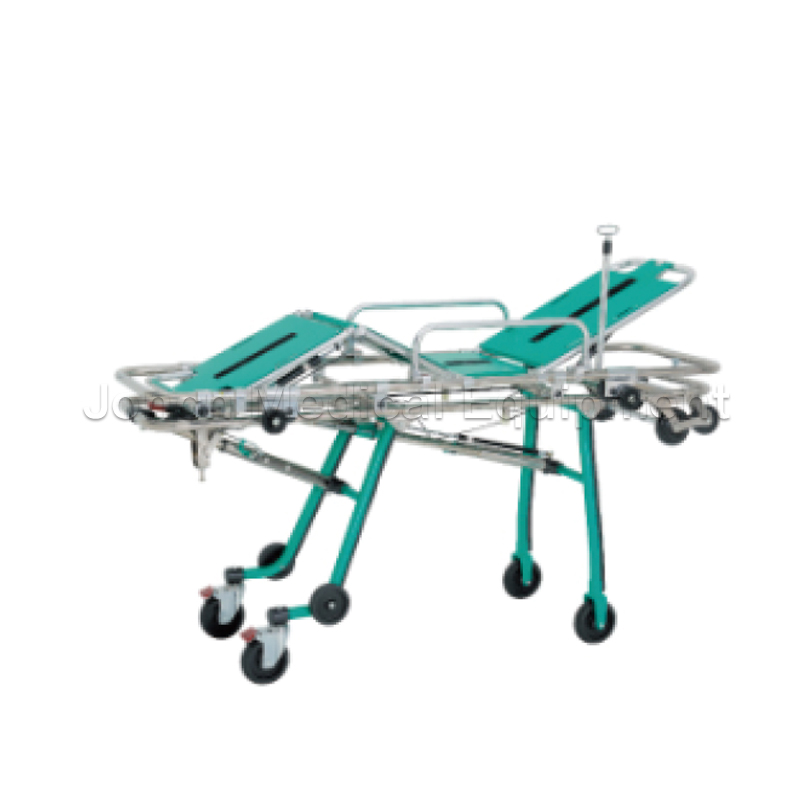 ST200026 Aluminum Alloy Ambulance Stretcher Trolley Auto Loading Emergency Stretcher for Ambulance Car