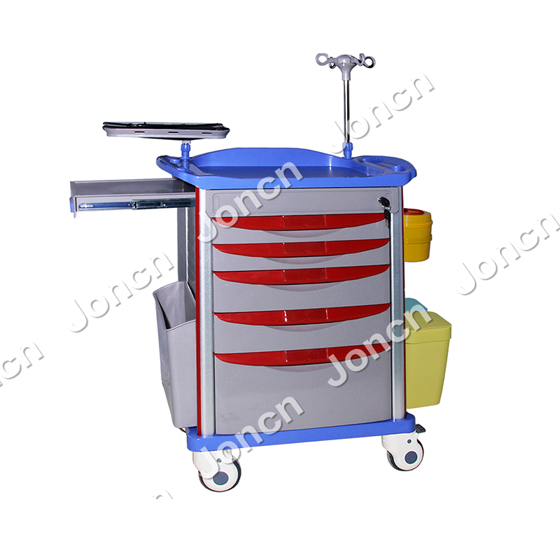 ET-85011AB ABS Plastic Emergency Trolley