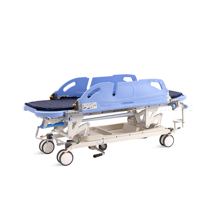 PT200006 Hospital Emergency Medical Patient Transfer Stretcher Trolley For Ambulance