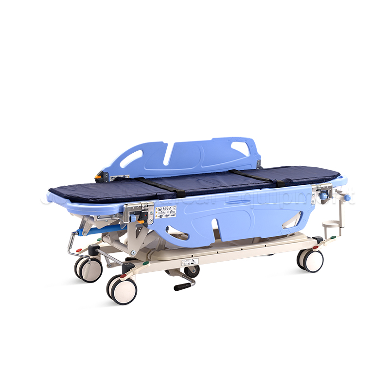 PT200006 Hospital Emergency Medical Patient Transfer Stretcher Trolley For Ambulance