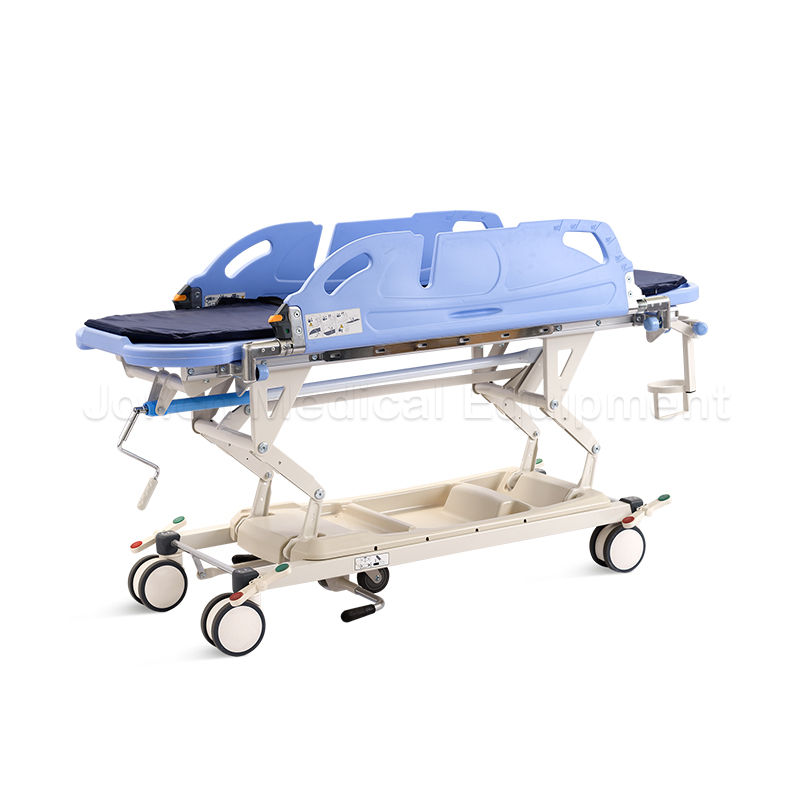 PT200006 Hospital Emergency Medical Patient Transfer Stretcher Trolley For Ambulance