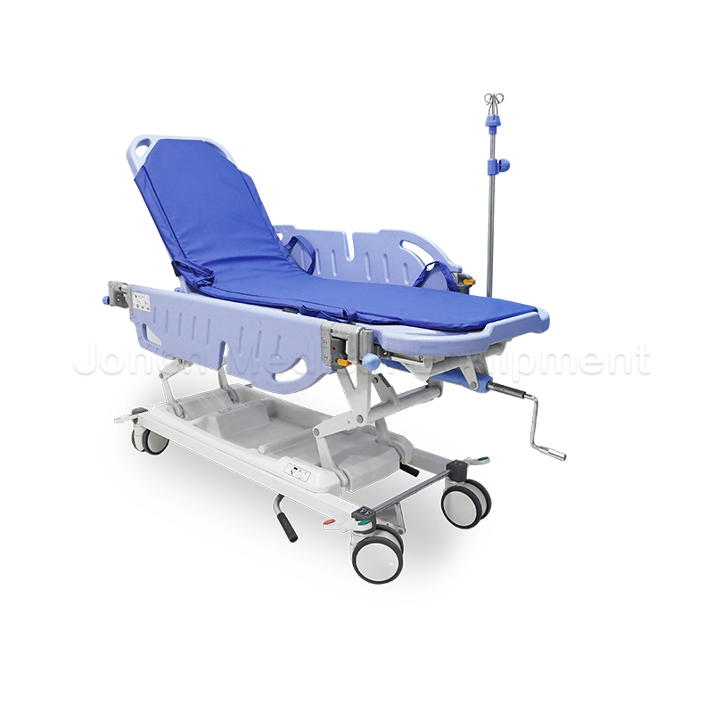 PT200006 Hospital Emergency Medical Patient Transfer Stretcher Trolley For Ambulance