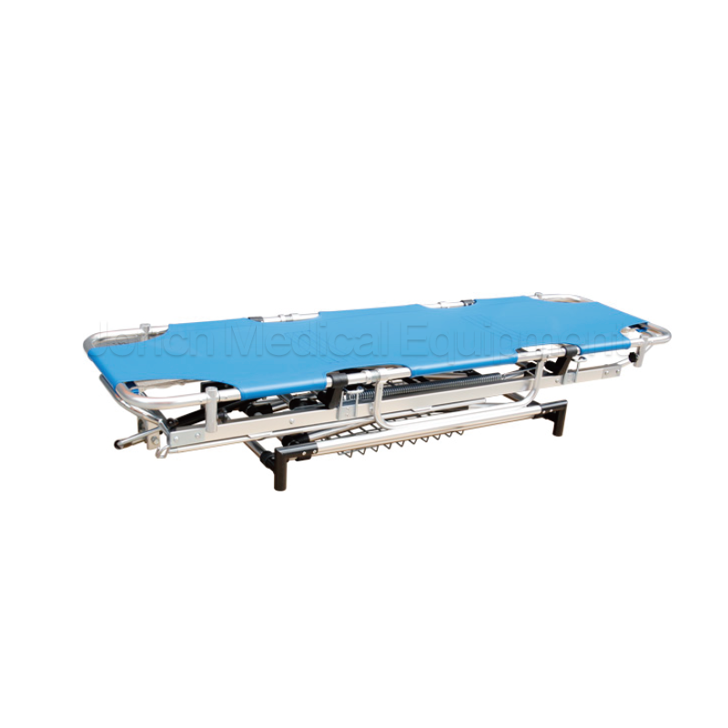 PT200007 Medical Equipment Patient Transfer Adjustable Emergency Ambulance Rescue Stretcher Bed