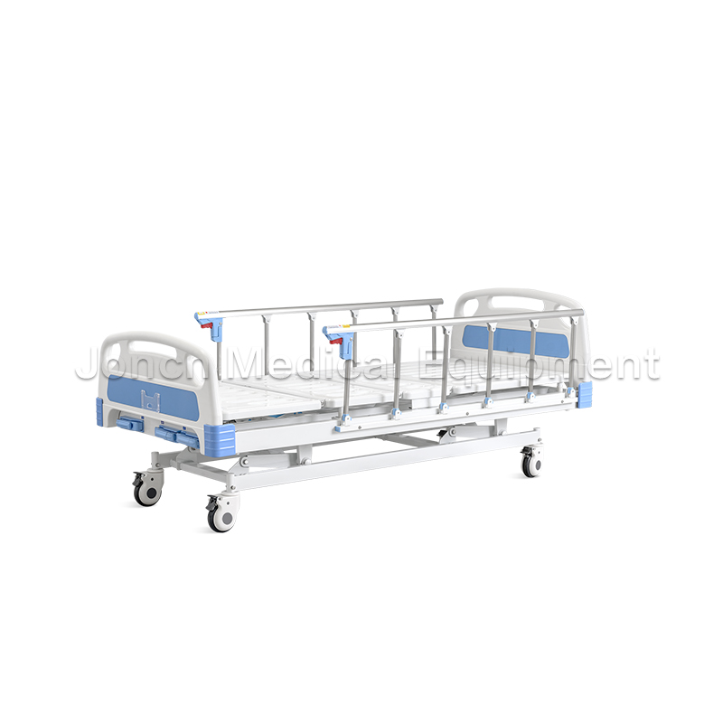 MD200003 Three Function Hospital Furniture Manual Hospital Nursing Bed for Patients Home Care Bed