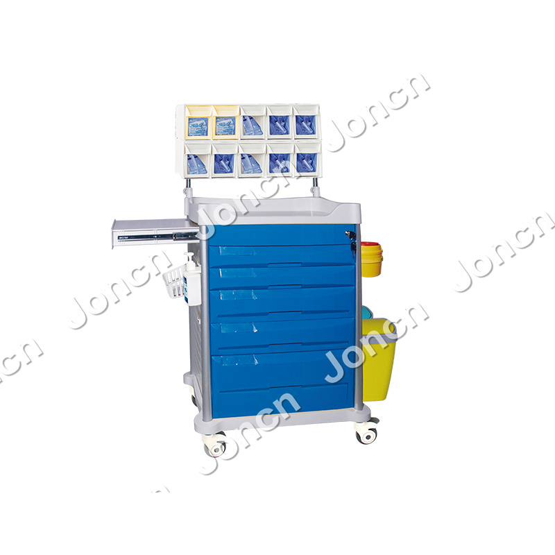 ITT-650J82A Hospital Furniture Treatment Dressing Medical Trolley Medicine Delivery Trolley