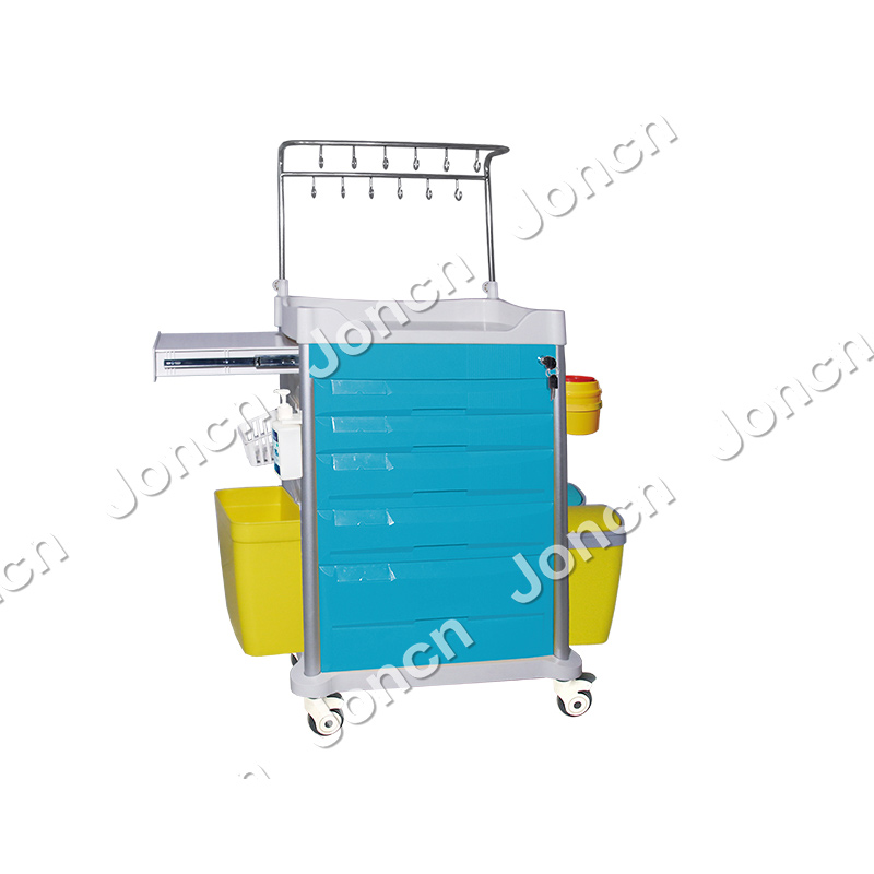 ITT-650J82A Hospital Furniture Treatment Dressing Medical Trolley Medicine Delivery Trolley