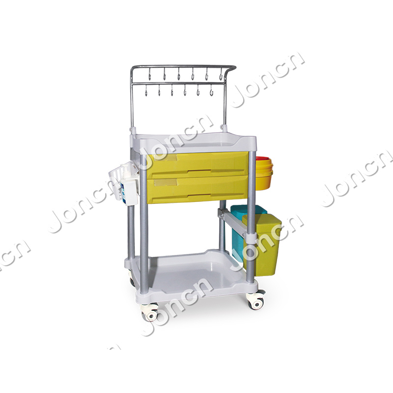 ITT-650J82A Hospital Furniture Treatment Dressing Medical Trolley Medicine Delivery Trolley