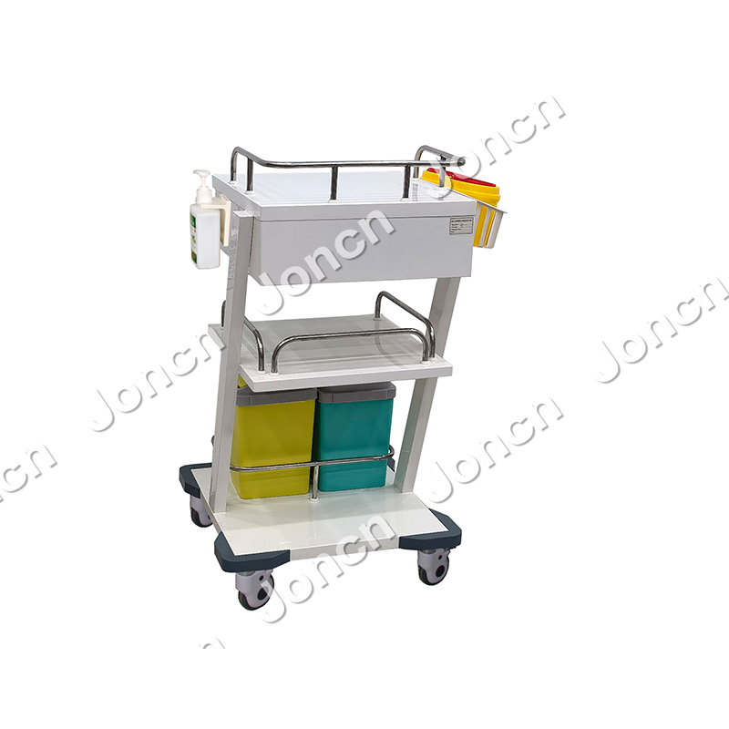 CT-46032J3 Hospital Or Clinic Stainless steel Medical trolley Anesthesiologist Cart For Easy Sliding