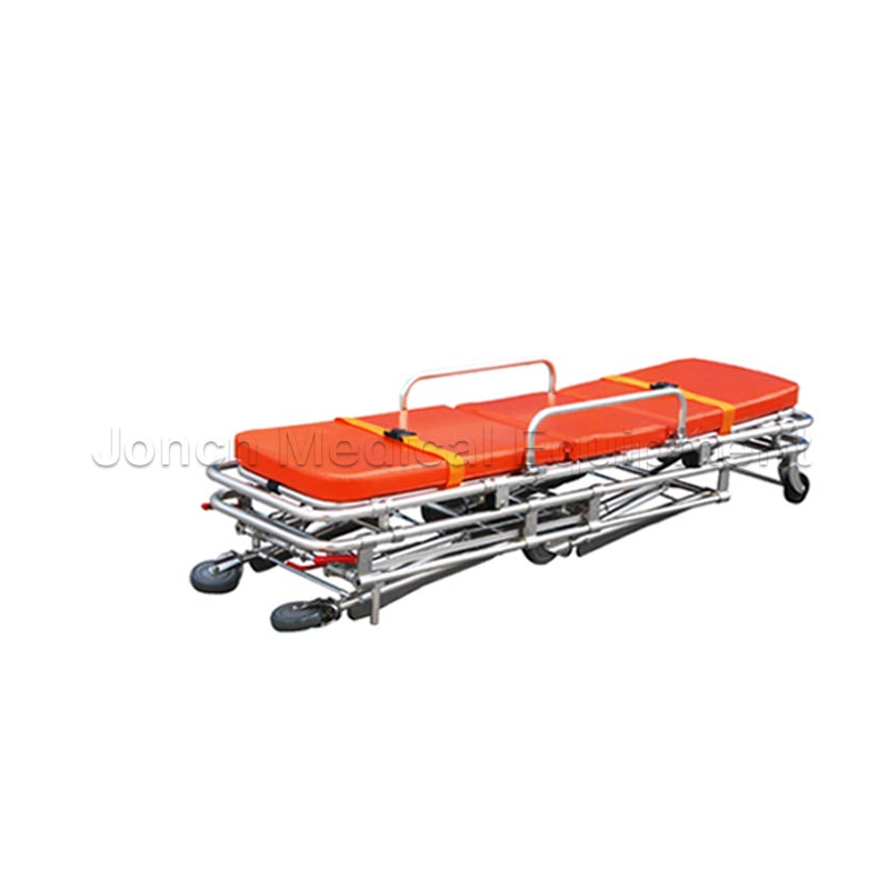 ST200065 Hospital Aluminum Alloy Ambulance Stretcher Medical Ambulance Stretcher Folding Stretcher For Rescue Transfer Patient