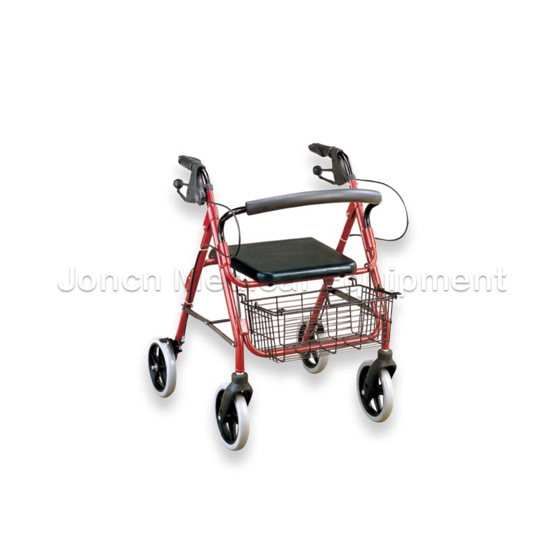 RL350017 Multi-purpose Manual Wheelchair Rollator Walker with brakes