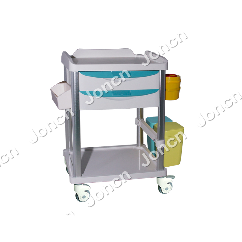 CT-62618C Customizable Factory Price ABS Material Clinic Trolley for the Hospital, Clinic, Lab