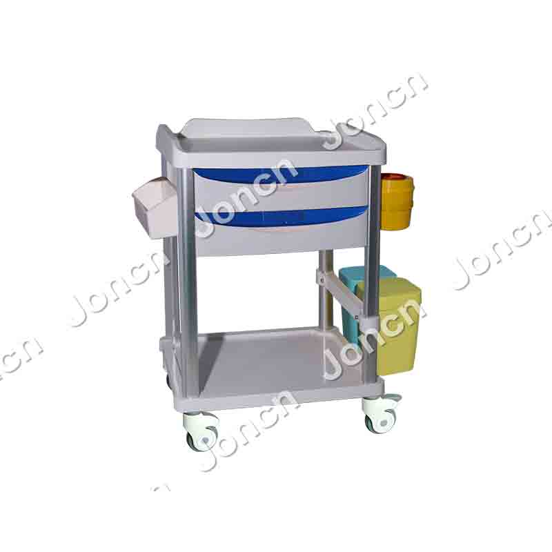 CT-62618C Customizable Factory Price ABS Material Clinic Trolley for the Hospital, Clinic, Lab