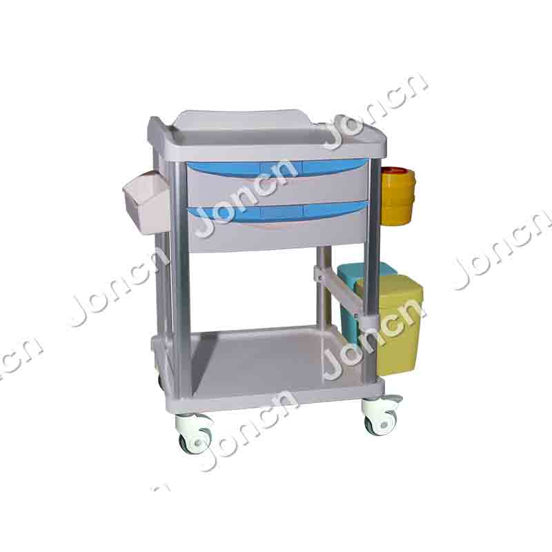 CT-62618C Customizable Factory Price ABS Material Clinic Trolley for the Hospital, Clinic, Lab