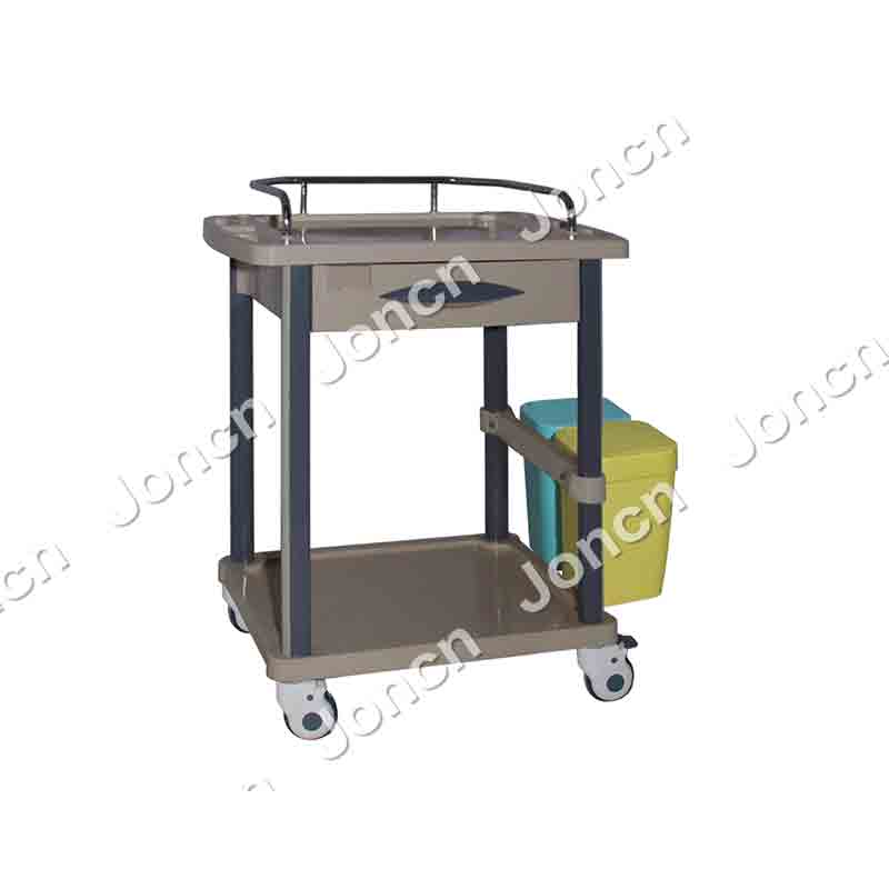 CT-75031D ABS Medical Anesthesia Trolley Clinic Nurse Trolley with drawers 