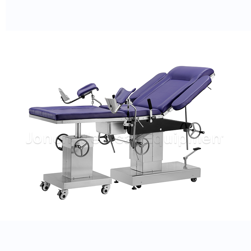 GT180001 Multi-Function Manual Obstetric Table Factory Price Hospital Medical Delivery Examination Table