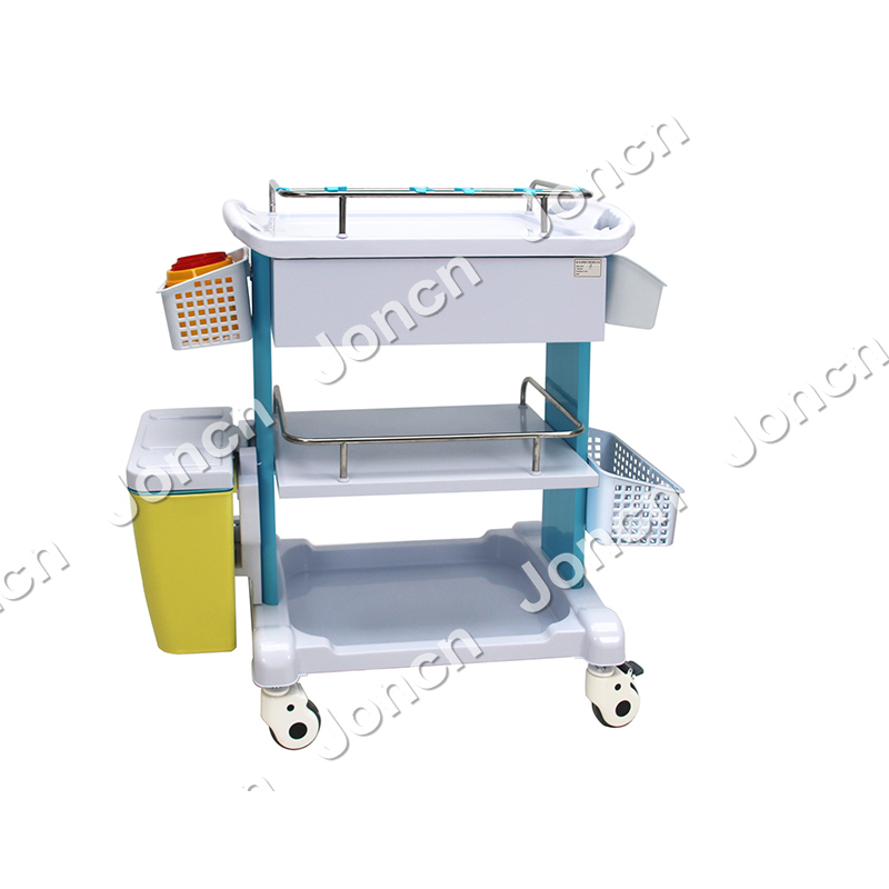 CT-78023C3\D3 MEDICAL Beauty Design Clinic Usage Hospital Emergency Nursing Rescue Cart Medical Trolley