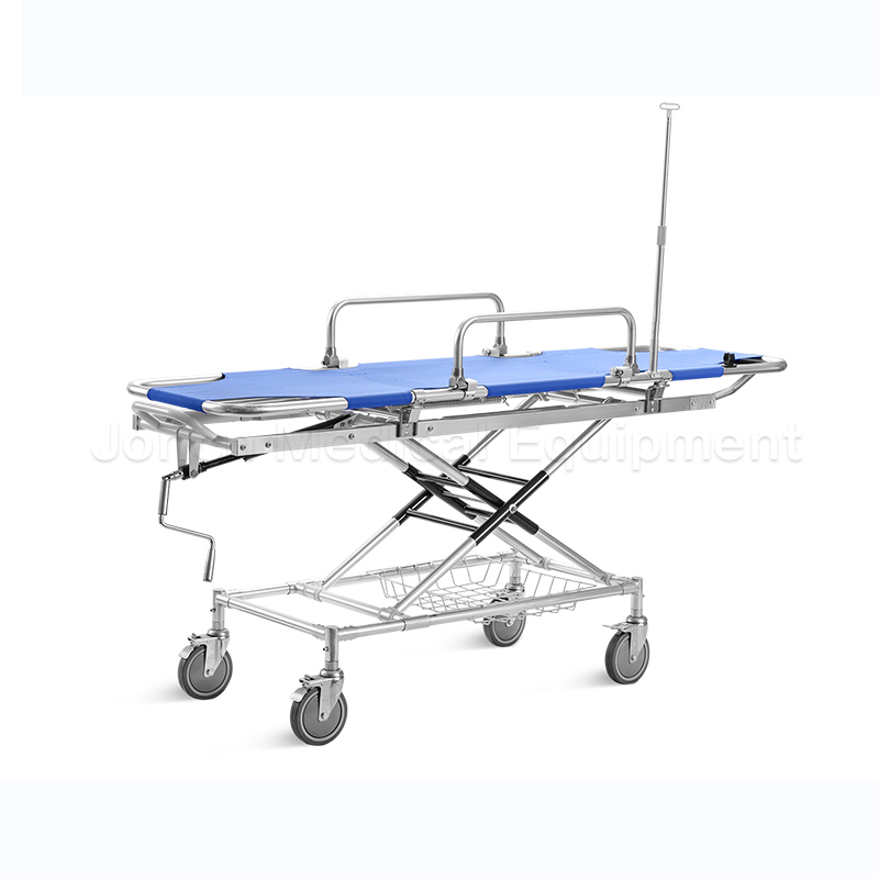 PT200012 MEDICAL Hospital Patient Aluminium Alloy Transfer Stretcher Bed Trolley For Sale